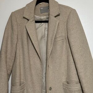 ASOS Light Beige Textured Jacket